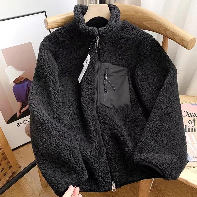 Poppy | Comfy Long Sleeve Zip-Up Plush Winter Jacket