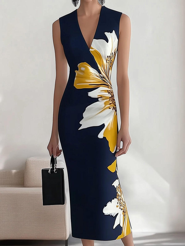 Matilda | Midi dress elegant for festival glamor for the beach