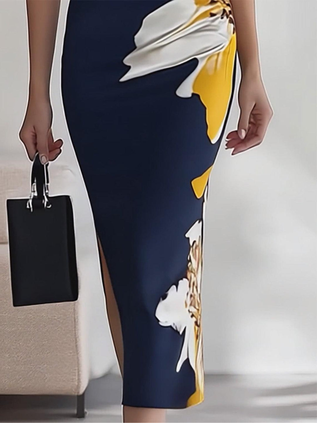 Matilda | Midi dress elegant for festival glamor for the beach