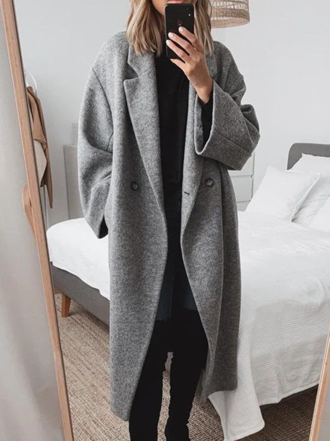 Sally | Classic Tailored Overcoat