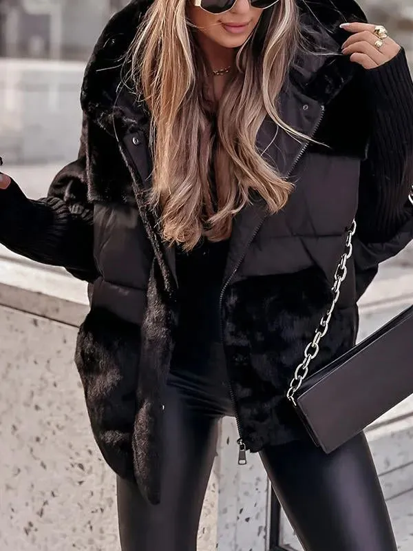 Lucy | Plush Comfort Hooded Jacket