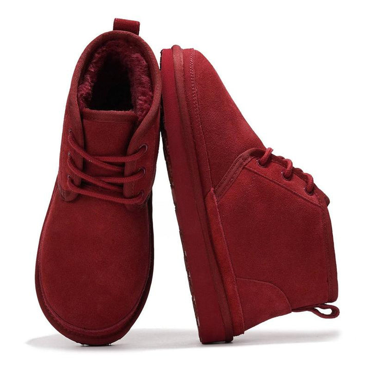 Lucy | Women Genuine Suede Ankle Boots with Memory Foam