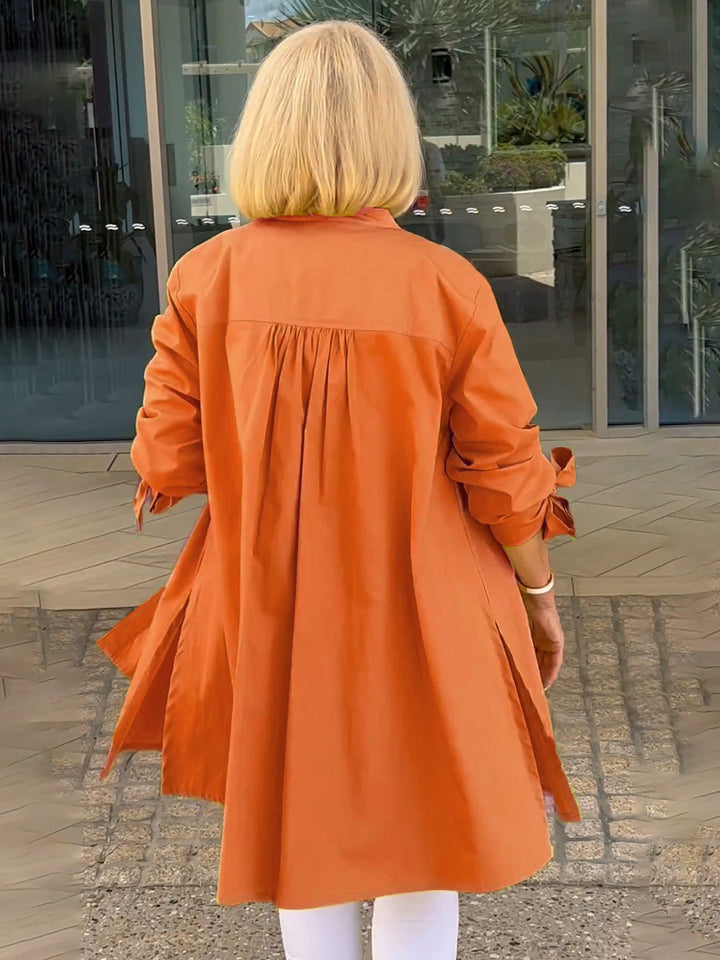Zoe | Classy Long Shirt Jacket