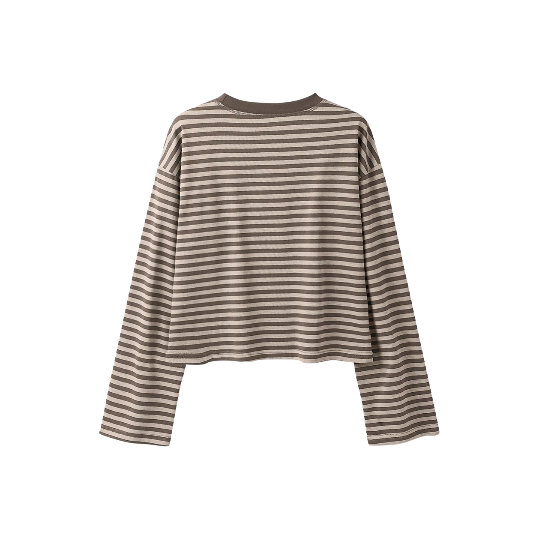 Madison | Relaxed Colorblock Striped Tee