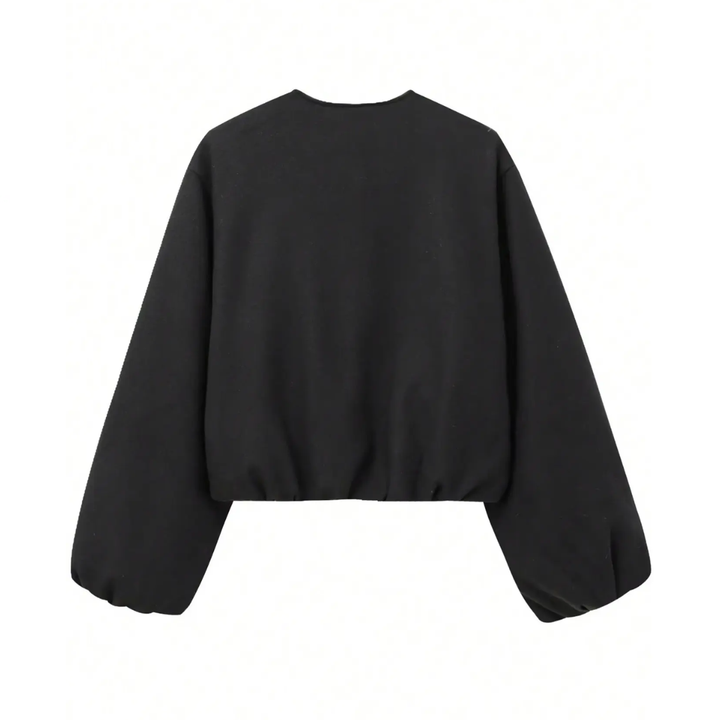 Kiara | Zip-Up Cropped Utility Jacket