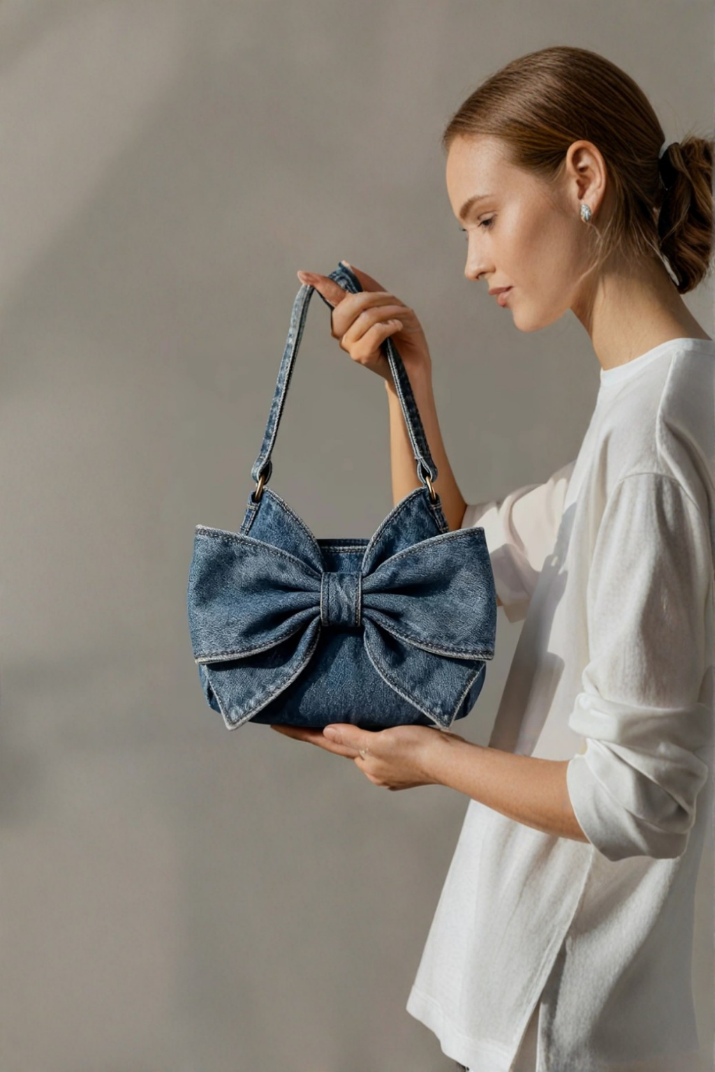 Sarah - Retro Bow Bag