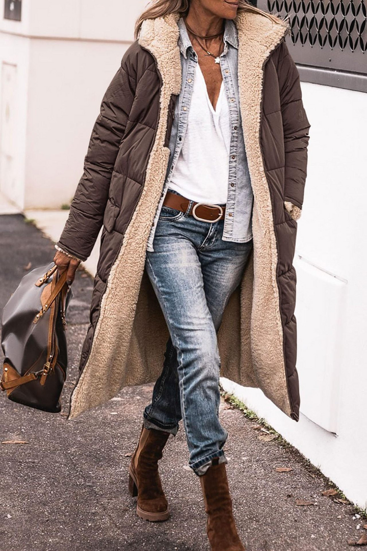 Whitney | Elegant Reversible Coat