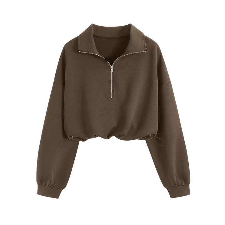 Daisy | Easy Fit Half Zip Transitional Pullover