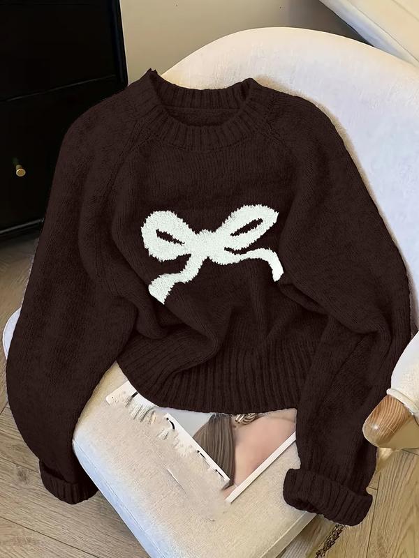 Gabrielle | Elegant Bow Knit Sweater for Fall & Winter Fashion