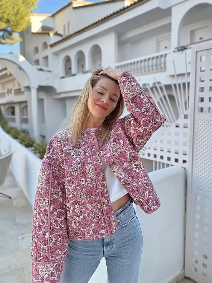 Ella | Trendy Printed Jacket