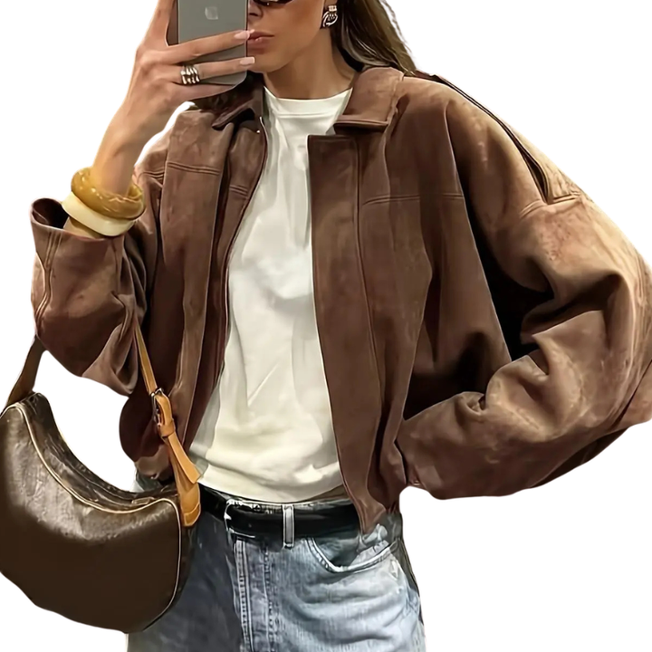 Elsie | Relaxed Fit Military Style Jacket