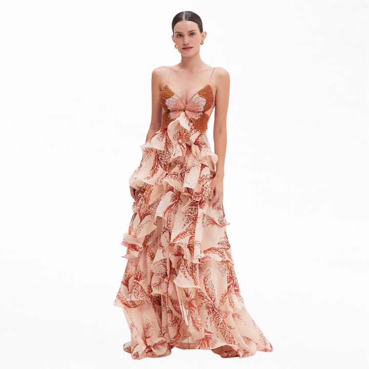 Frauke | Dress with flounce