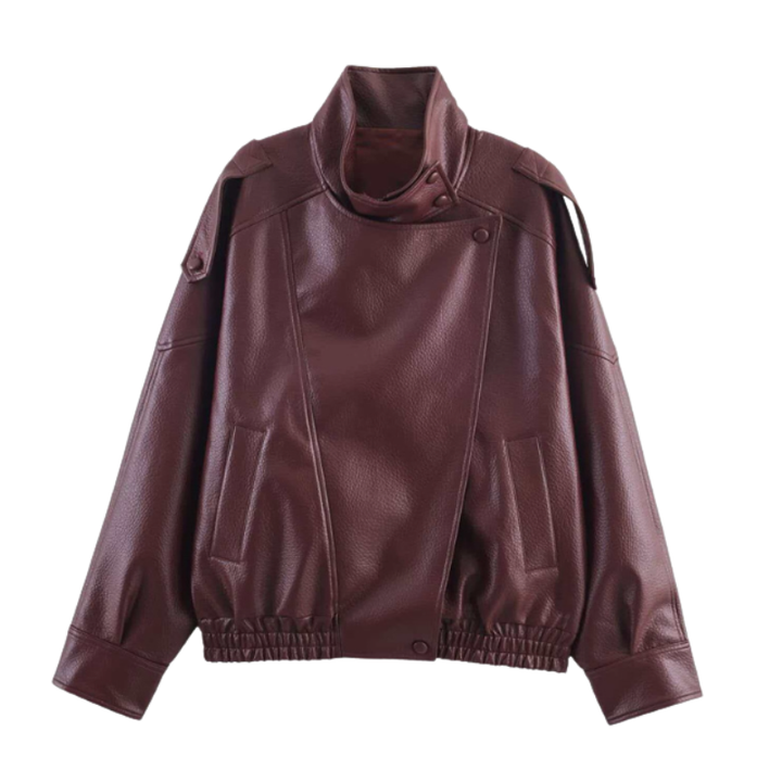 Emily | Stylish Modern Oversized Moto Jacket