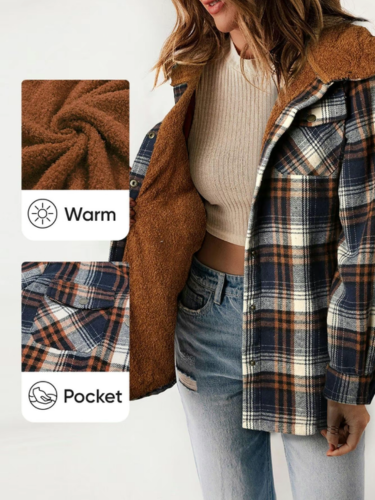Sophie | Chic Plaid Jacket