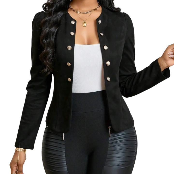 Layla | Sophisticated Puff Shoulder Blazer