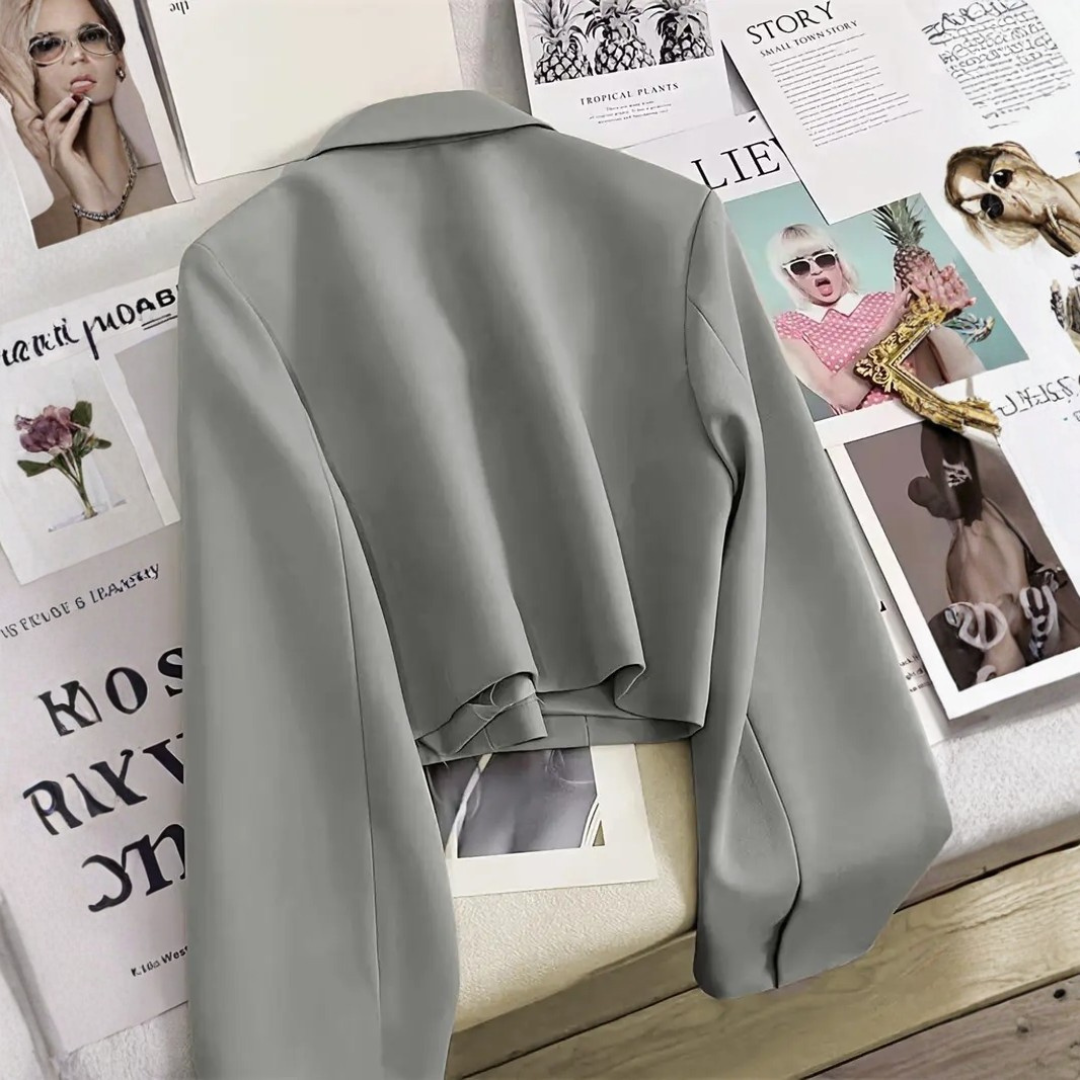 India | Sleek Lapel Fitted Blazer Jacket