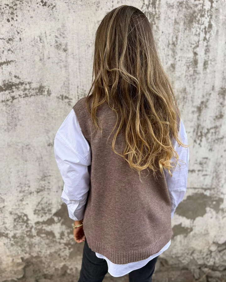 Erin | Stylish Knit Sweater Vest
