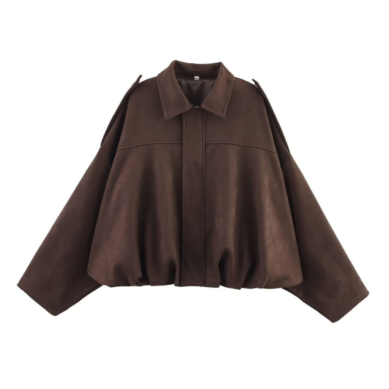 Harper | Chic Cropped Pilot Jacket