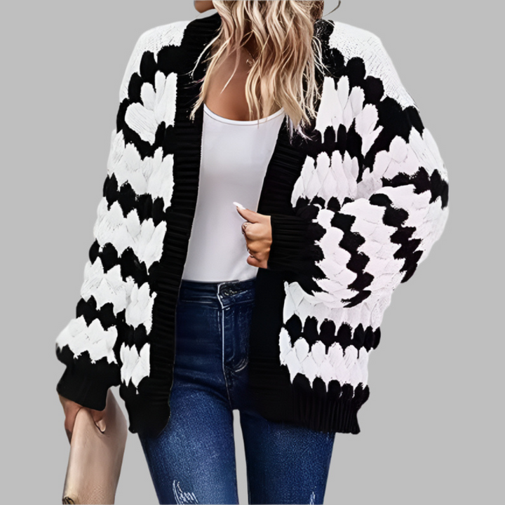 Willow | Casual Long Sleeve Drop Shoulder Cardigan