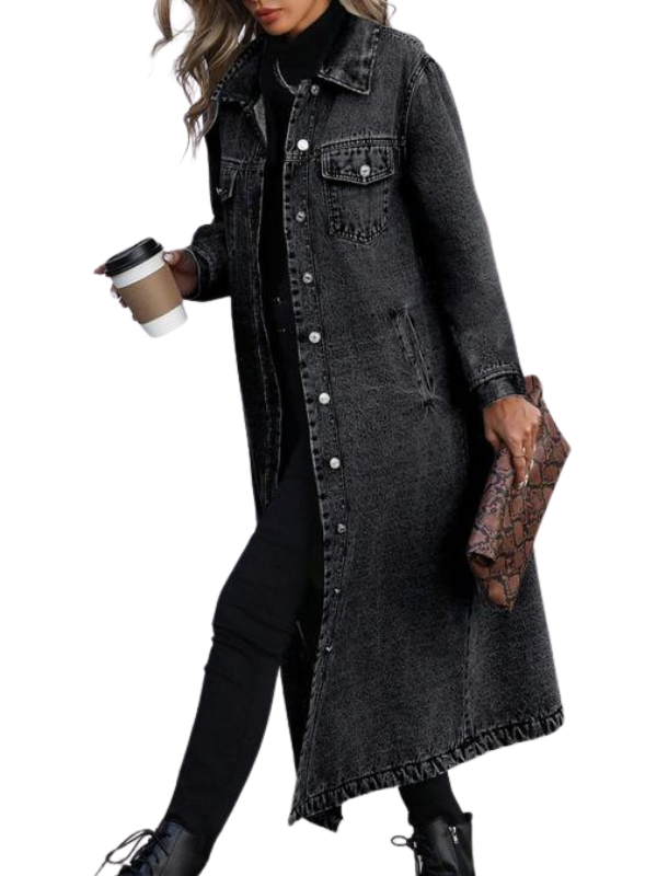 Georgia | Stylish Button Front Coat