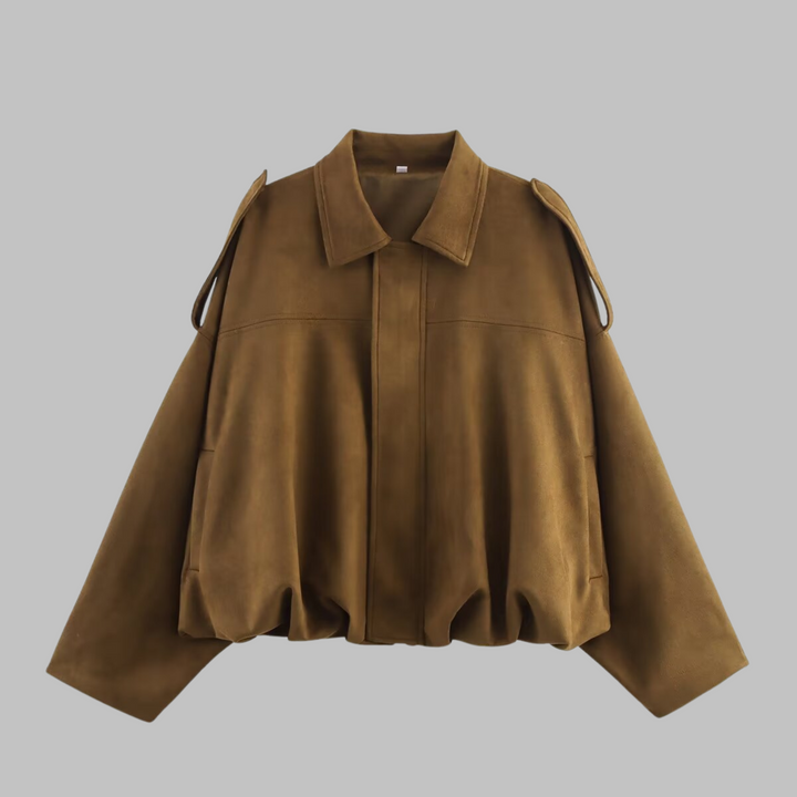 Claire | Comfy Loose Fit Military Jacket