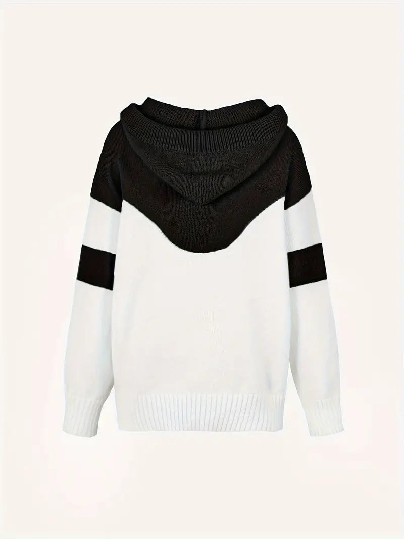 Tessa | Dual-Tone Cosy Hoodie