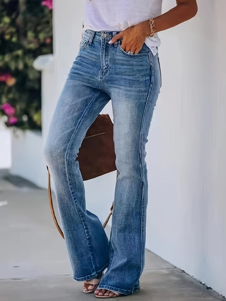 Naomi | Classic Mid-Rise Flare Jeans