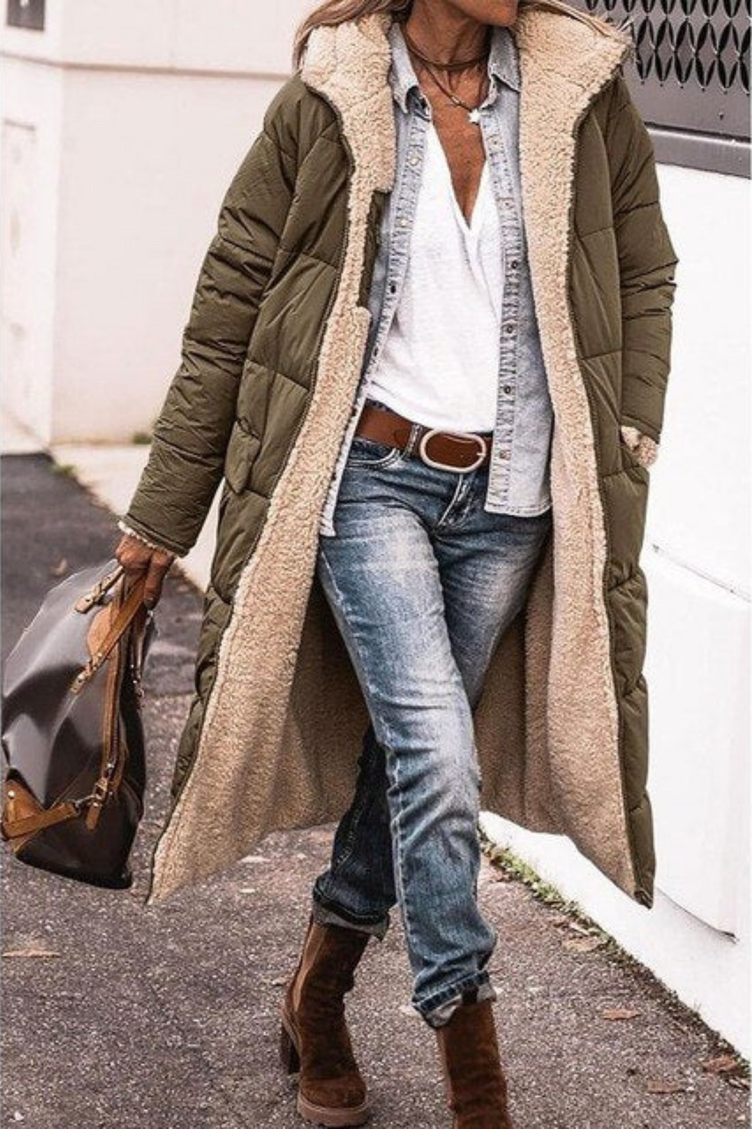 Whitney | Elegant Reversible Coat