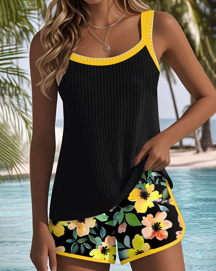 Rose | Elegant two-piece tankini