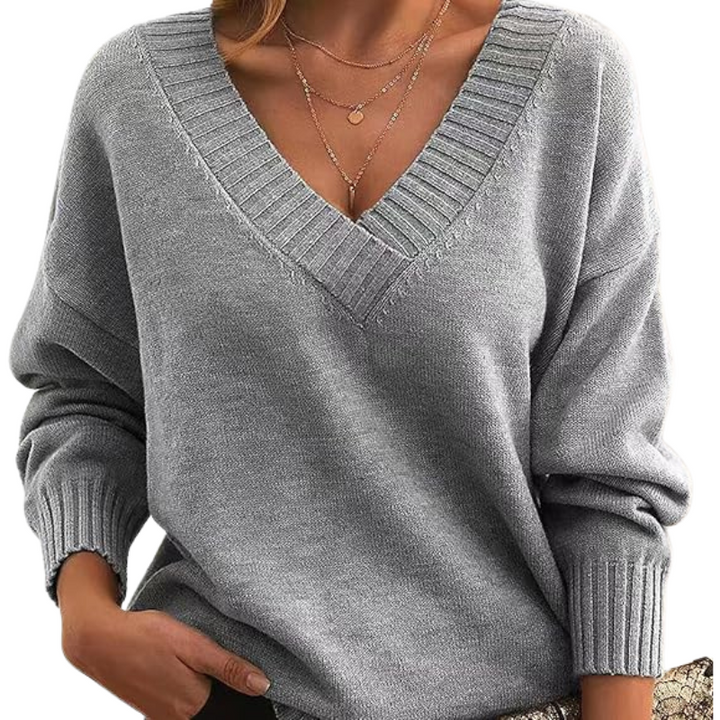 Riley | Lightweight V-Neck Sweater