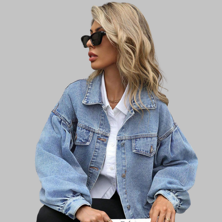 Alice | Casual Long Sleeve Button Down Jacket