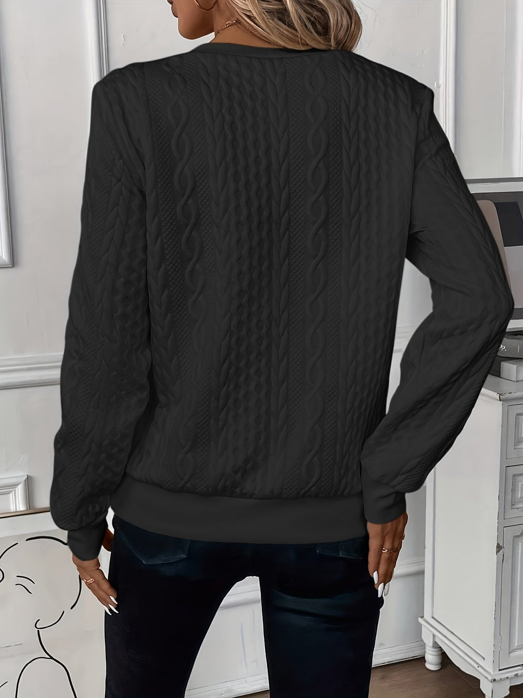 Chloe | Elegant Quarter-Zip Sweater