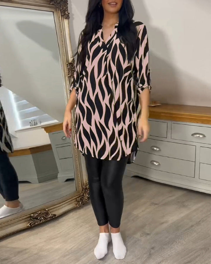 Felicity | Printed Loose-Fit Top