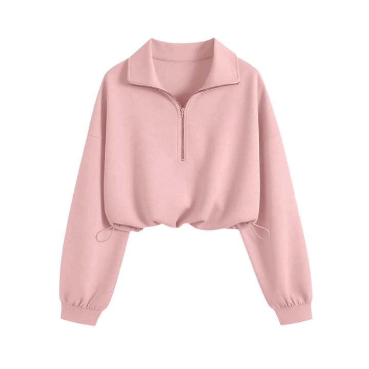Daisy | Easy Fit Half Zip Transitional Pullover