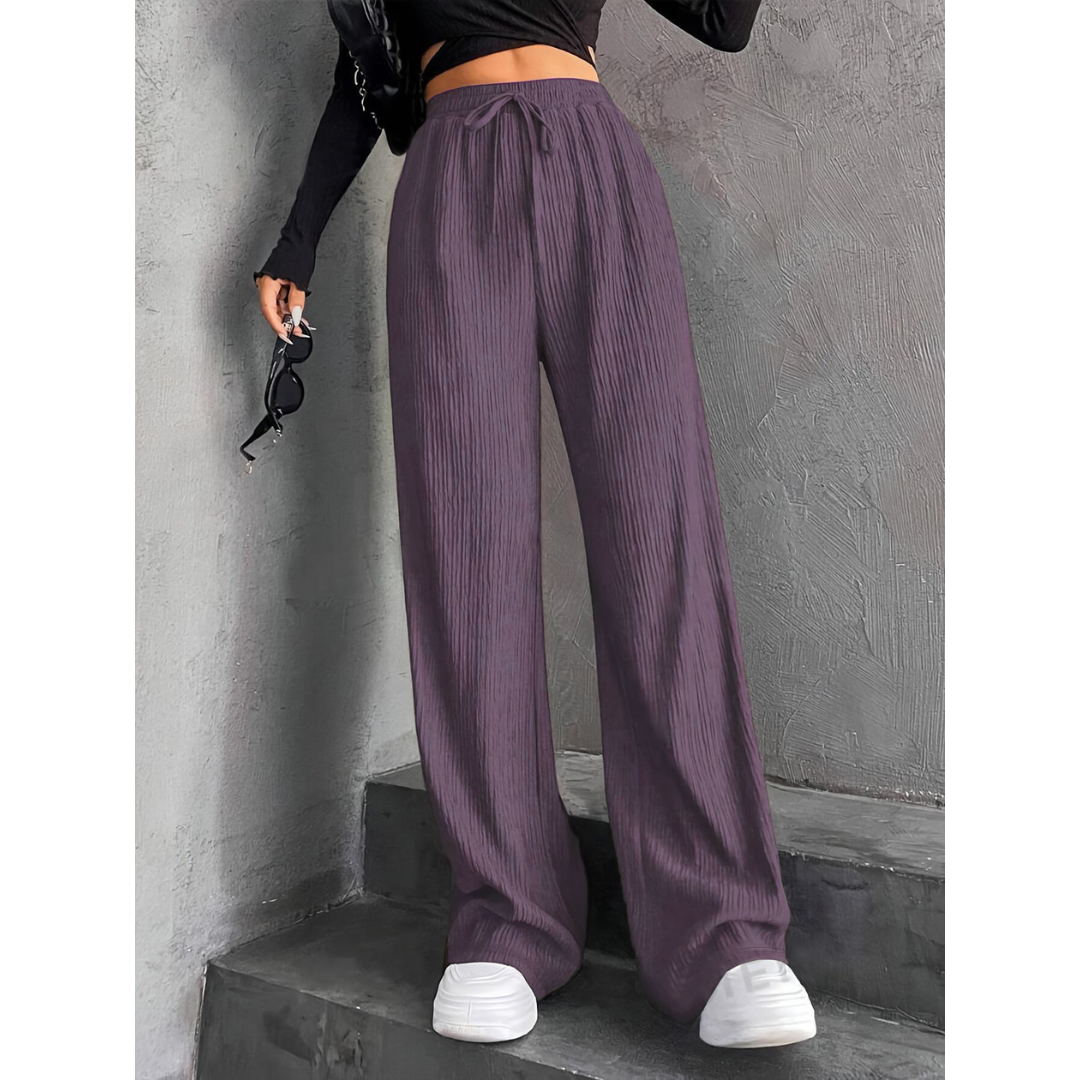 Samantha | Casual Wide Leg Comfy Everyday Pants