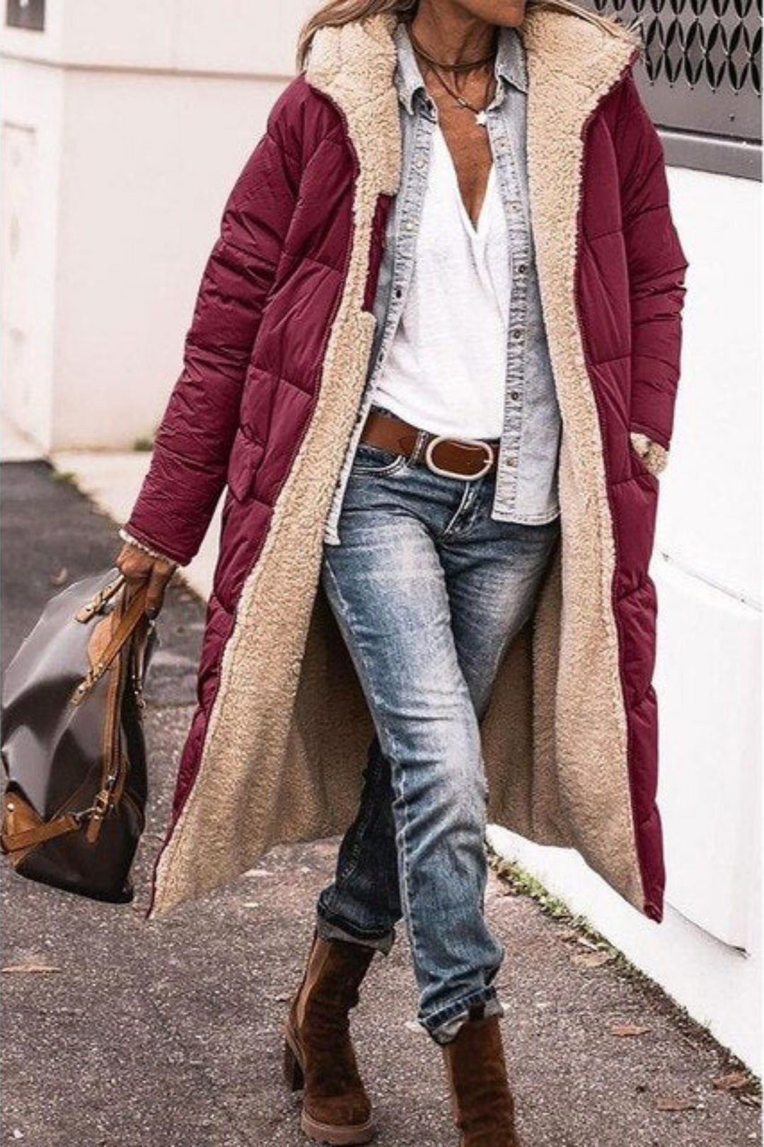 Whitney | Elegant Reversible Coat