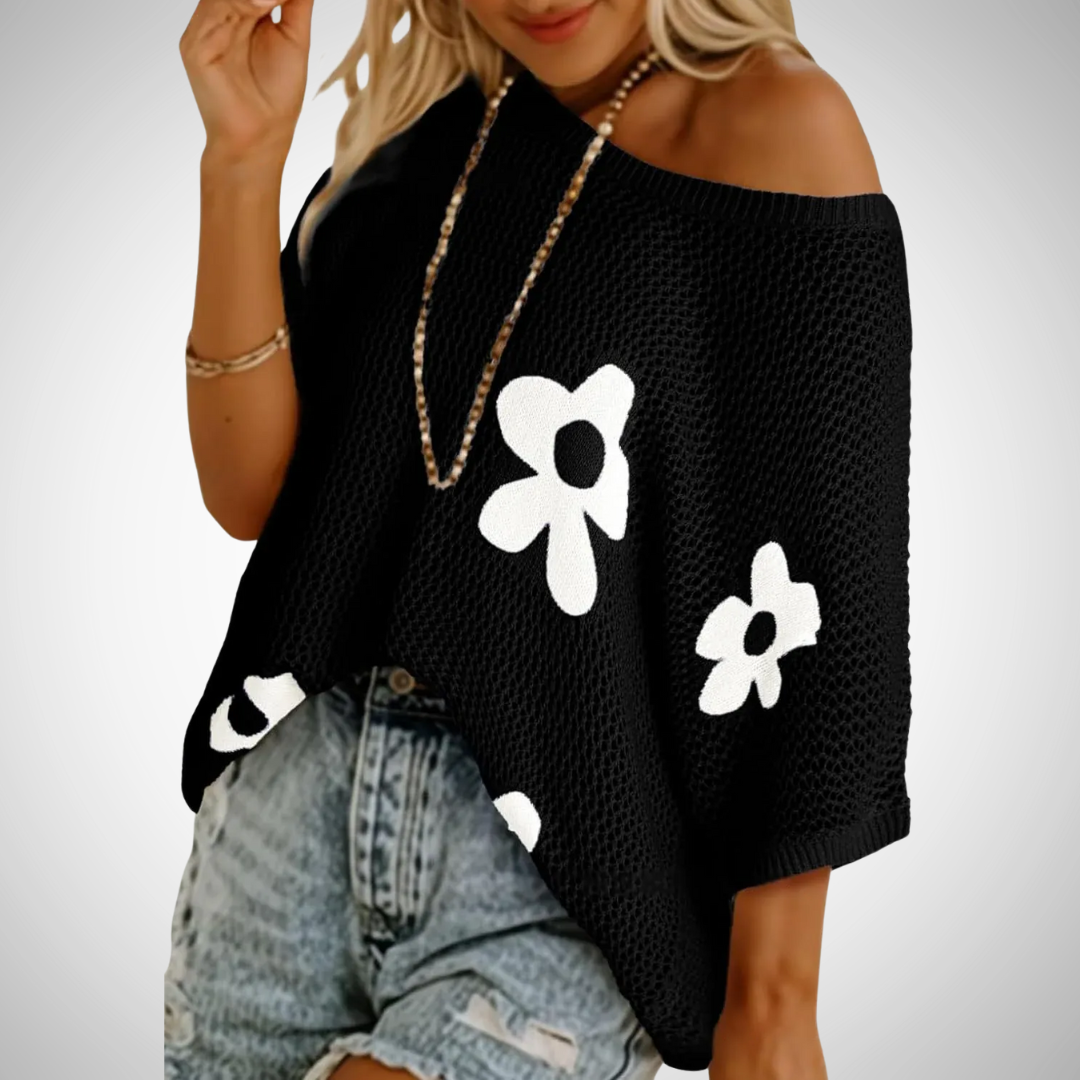 Poppy | Stylish Lightweight Crochet Top