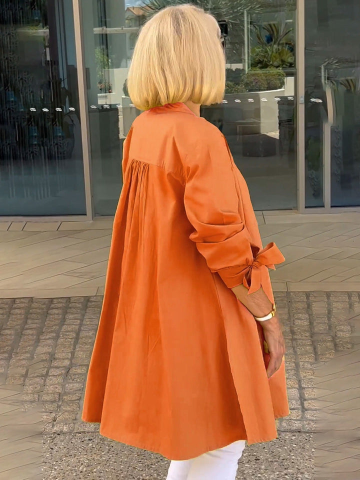 Zoe | Classy Long Shirt Jacket