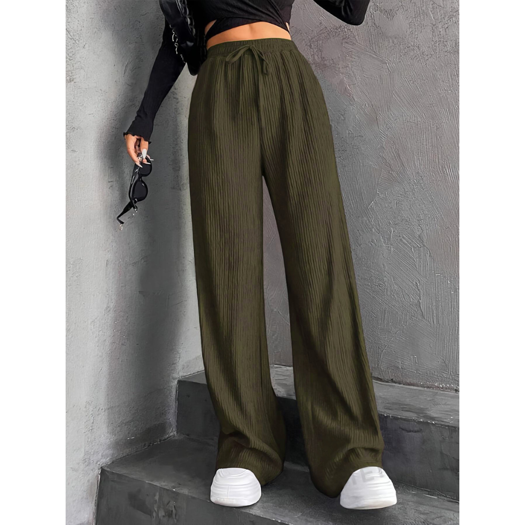 Samantha | Casual Wide Leg Comfy Everyday Pants