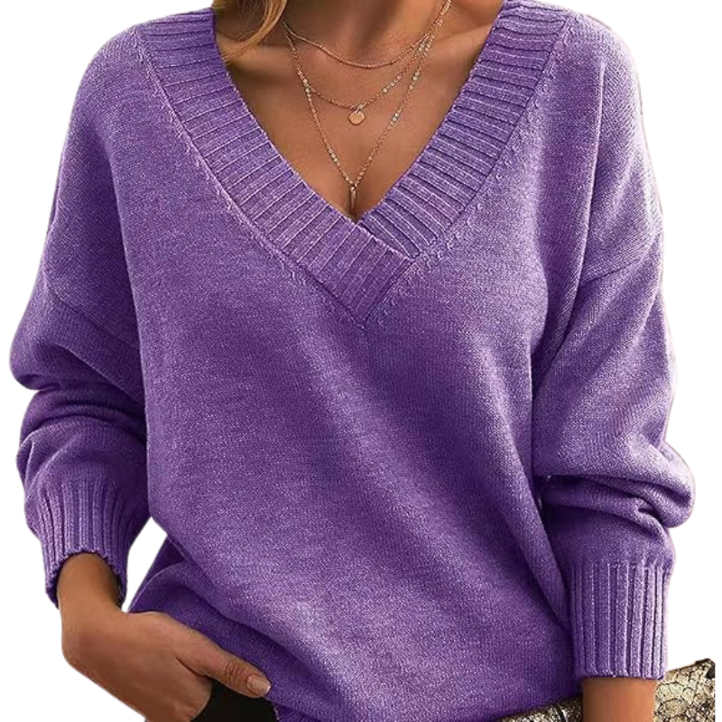 Riley | Lightweight V-Neck Sweater