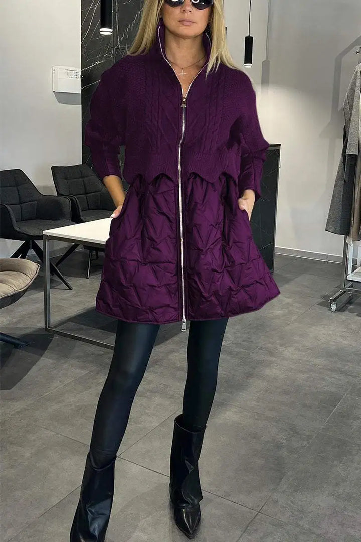 Ruby | Quilted Hybrid Jacket