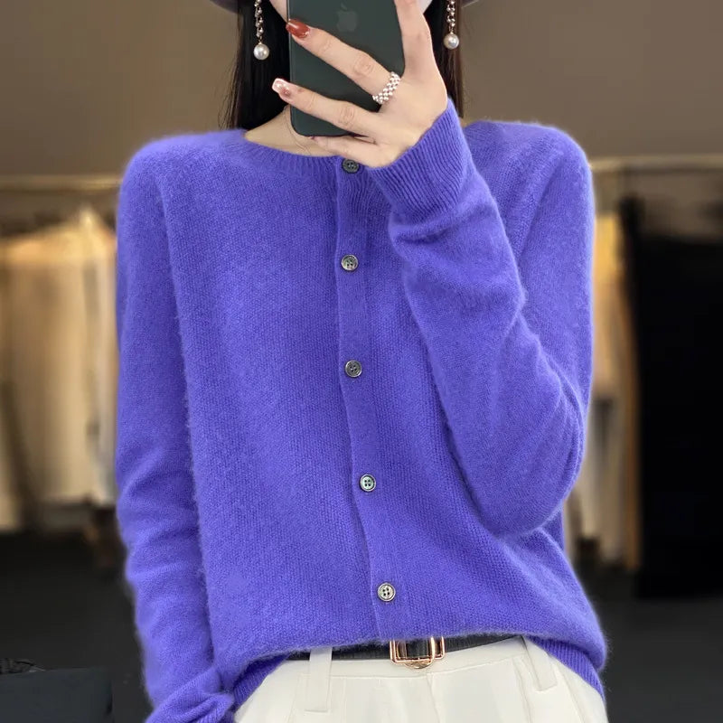 Claire | Soft Button-Up Cardigan
