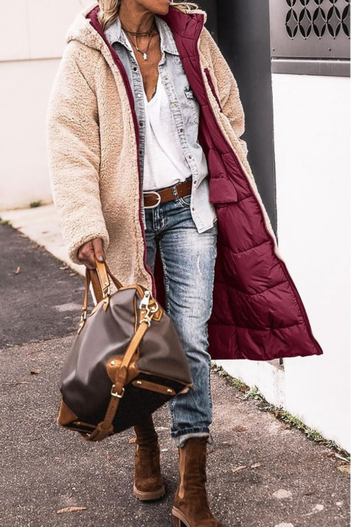 Whitney | Elegant Reversible Coat