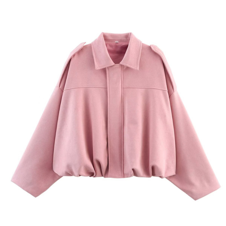 Harper | Chic Cropped Pilot Jacket
