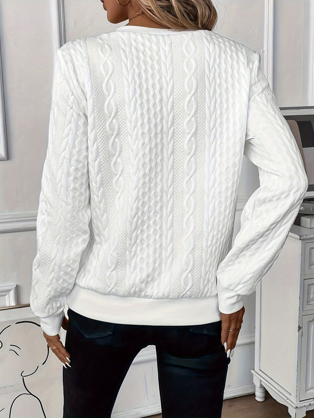 Chloe | Elegant Quarter-Zip Sweater