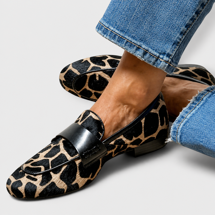 Veronica | Leopard loafers