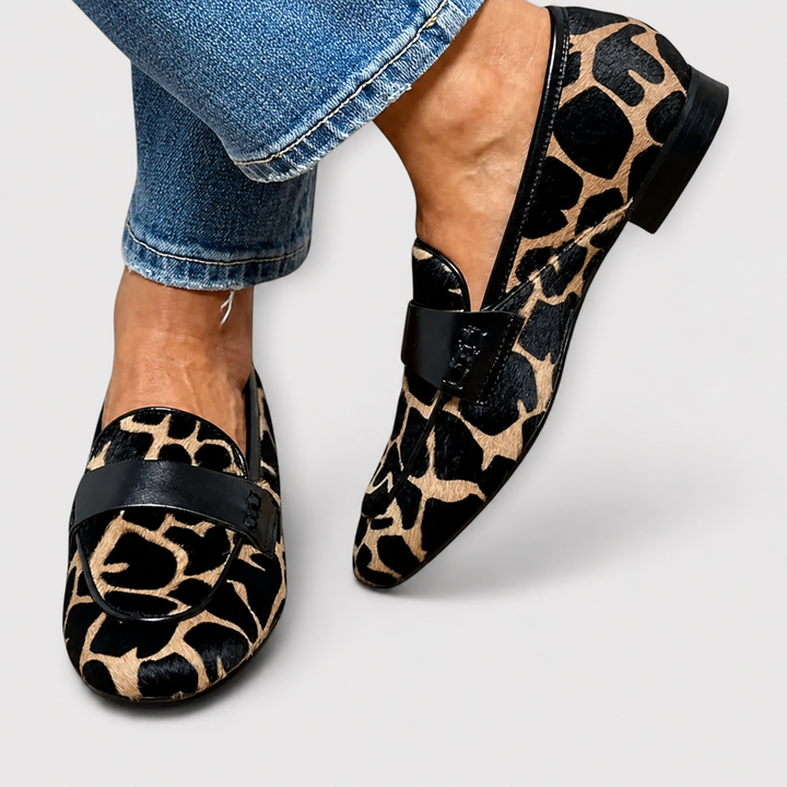 Veronica | Leopard loafers