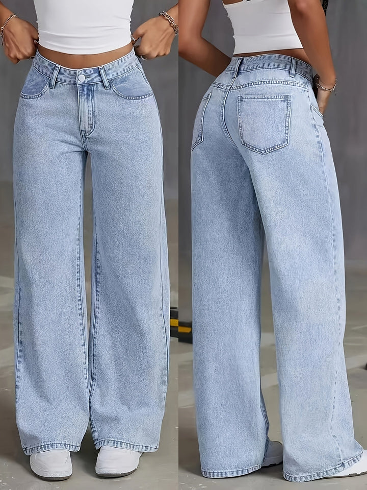 Ava | Trendy High-Waisted Denim