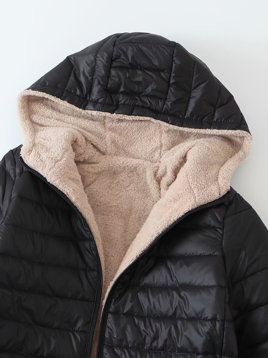 Olivia | Cosy Fleece-Lined Puffer Jacket