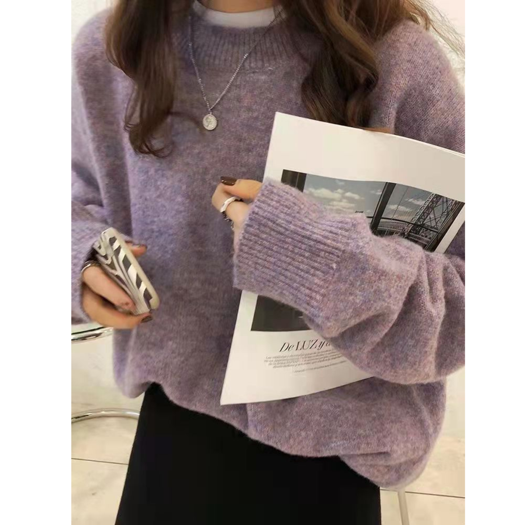 Sally | Comfy Long Sleeve Round Neck Sweater